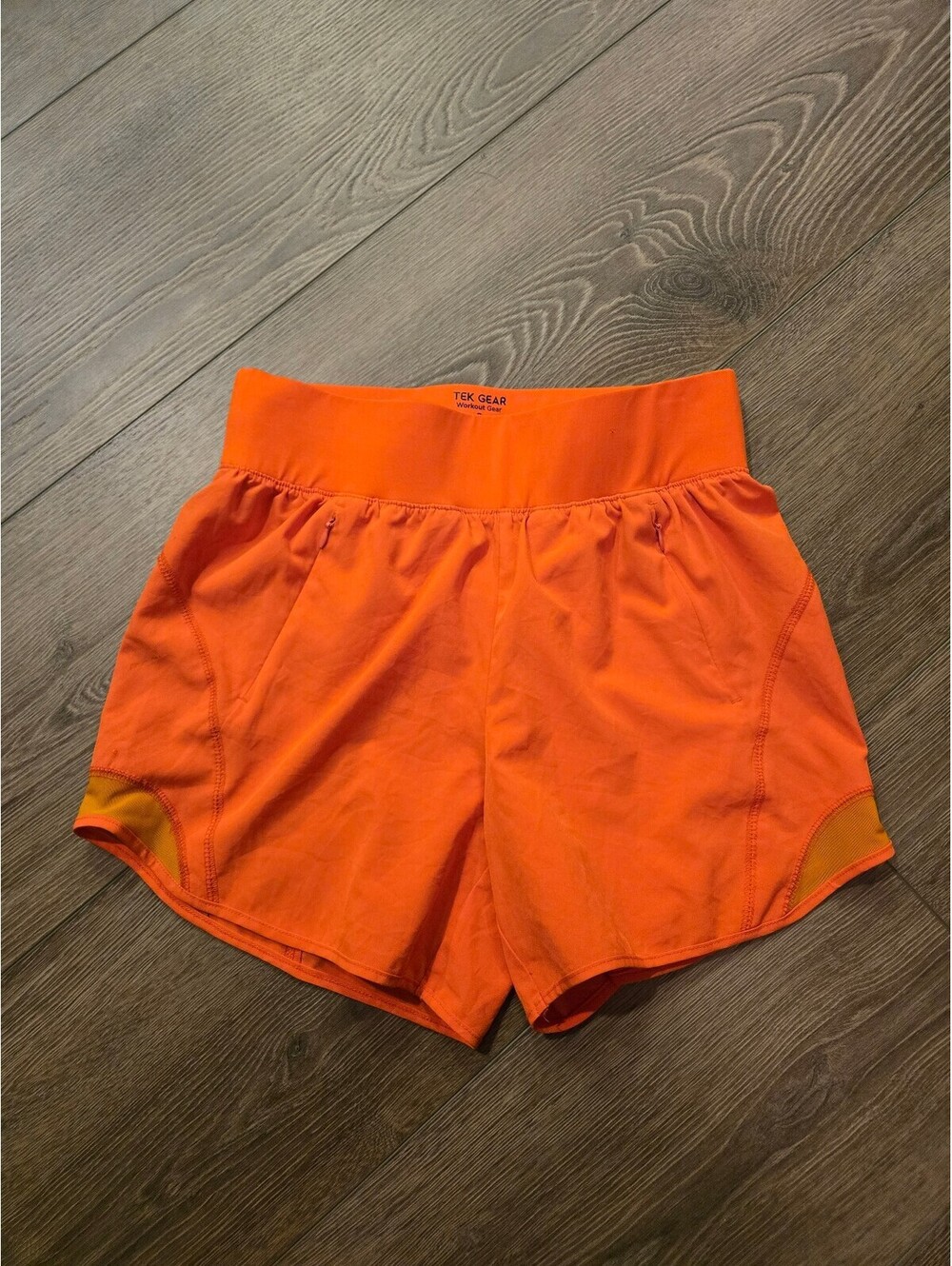 Womens orange shorts